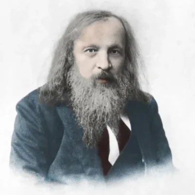 Portrait de Dmitri Mendeleïev