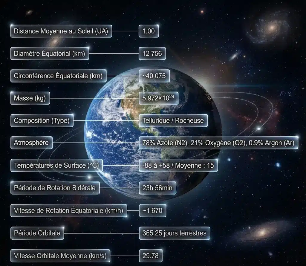 la terre : notre maison bleue